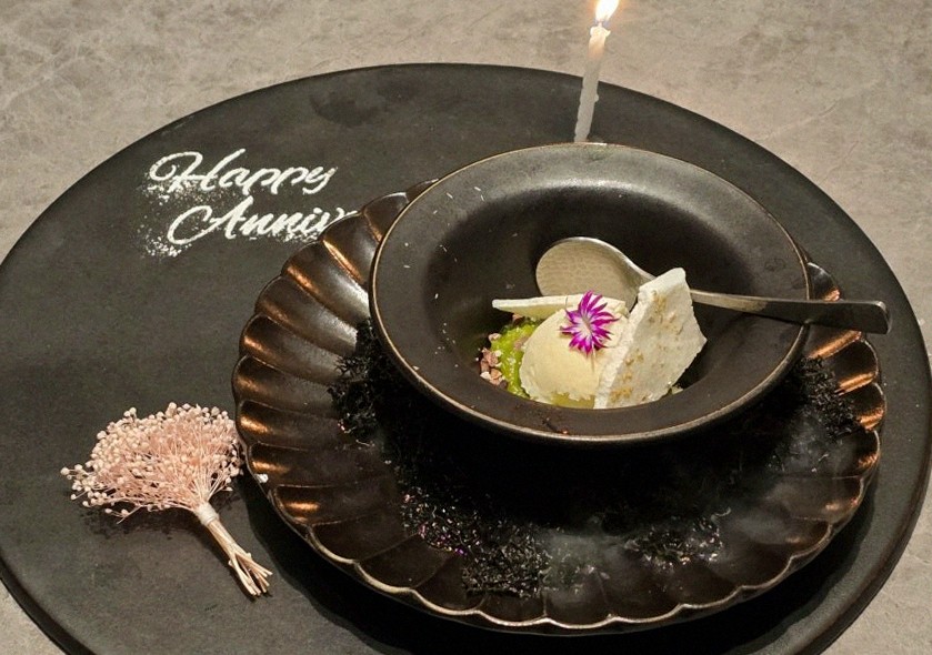 WOOHANA Jonggak · dessert to close the omakase
