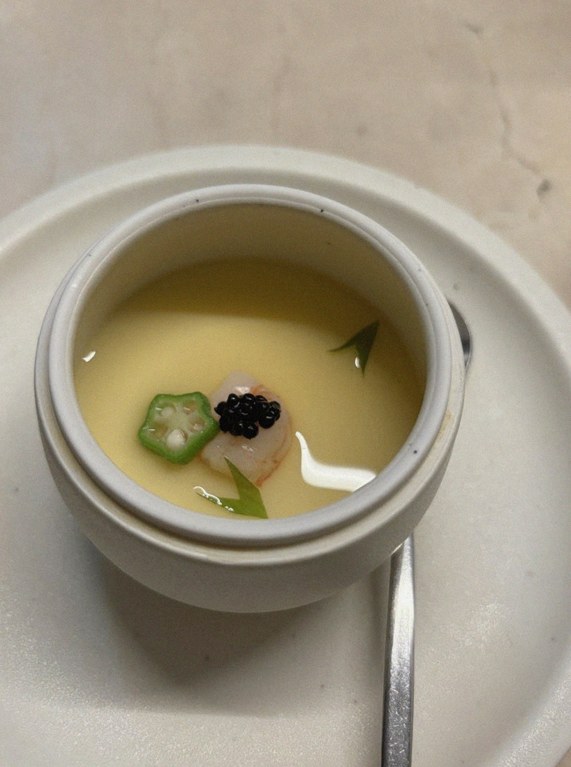 WOOARA Yeouido · a warm soup to finish the course