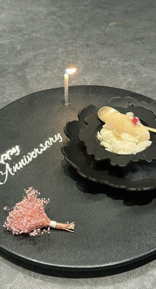 GOWOOGA Gangnam·Yeoksam · dessert to close the omakase