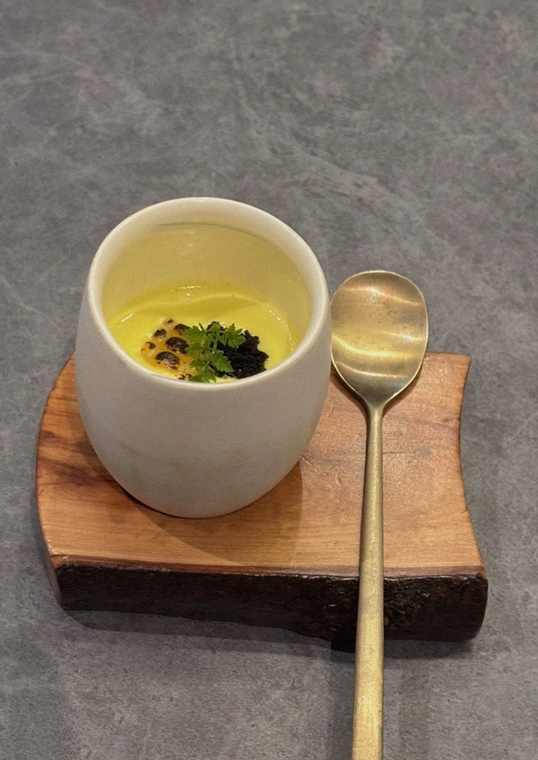 GOWOOGA Gangnam·Yeoksam · a warm soup to finish the course