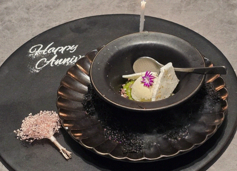WOOHANA Jonggak · dessert to close the omakase