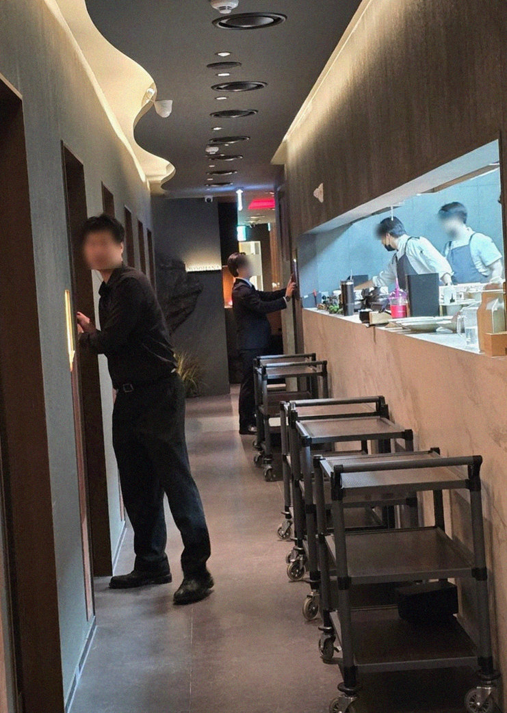 WOOHANA Yeouido · a private dining room — every table is a private room
