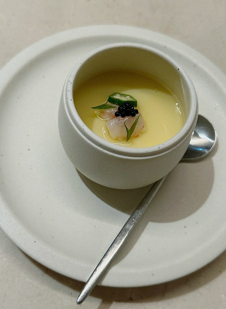 WOOARA Gwanghwamun · a warm soup to finish the course