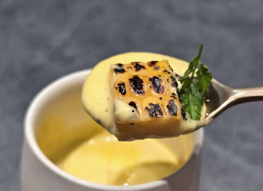 GOWOOGA Gangnam·Yeoksam · dessert to close the omakase