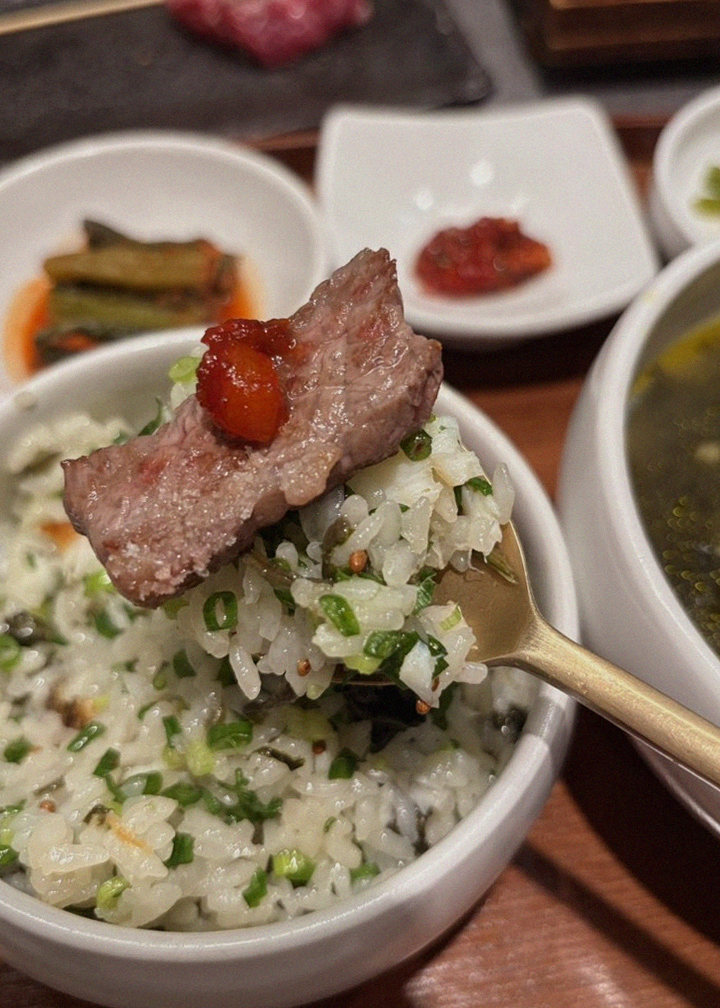 GOWOOGA Gangnam·Yeoksam · the rice course with accompaniments