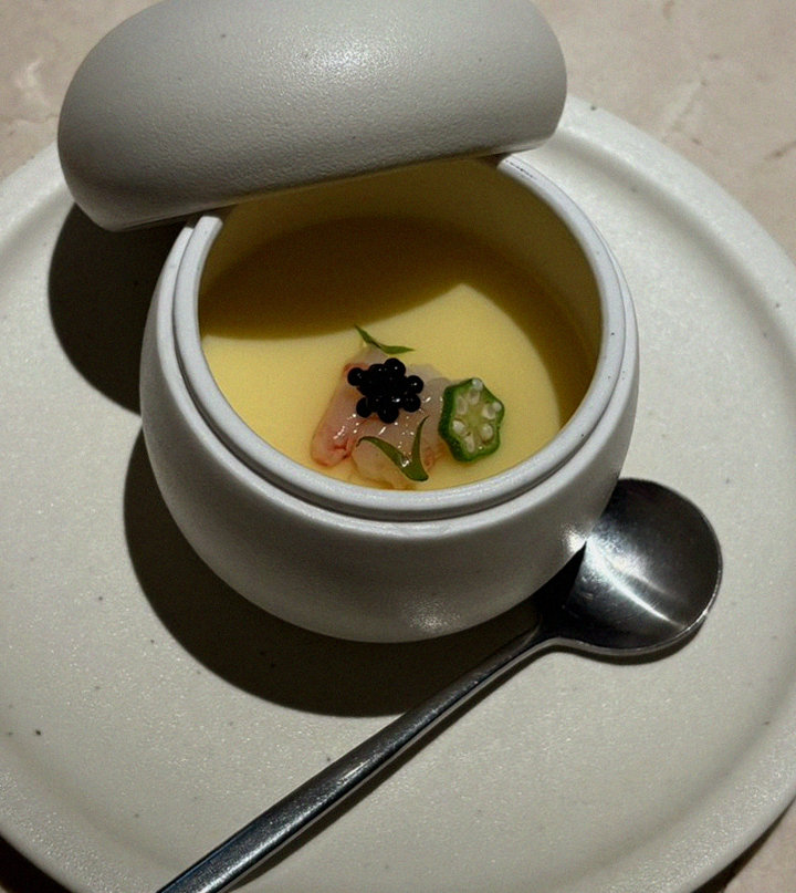 WOOARA Yeouido · a warm soup to finish the course