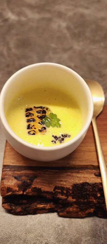 GOWOOGA Yeouido · a warm soup to finish the course