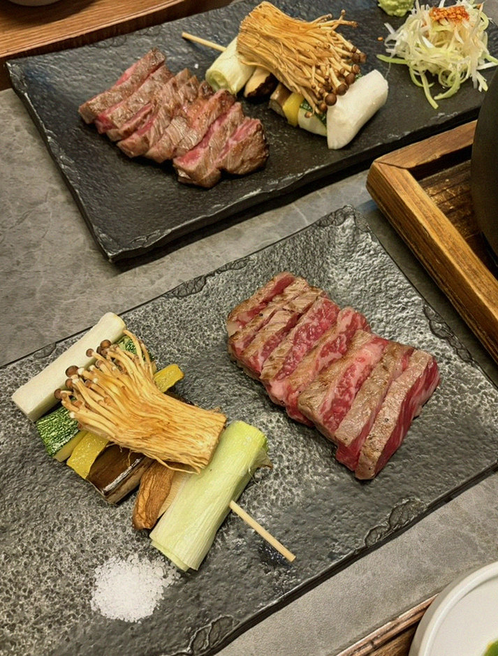 고우가 여의도점 · 여의도 점심맛집 · 마블링이 살아있는 프리미엄 한우 쇼잉