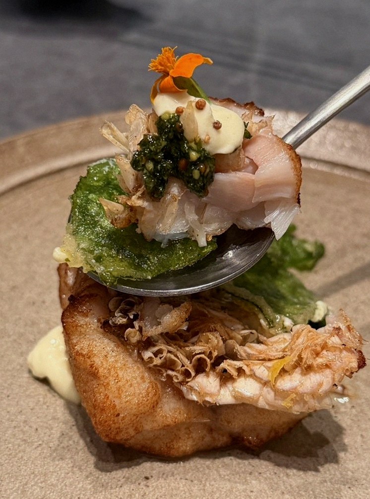 WOOHANA Yeouido · 套餐中搭配的海鲜料理