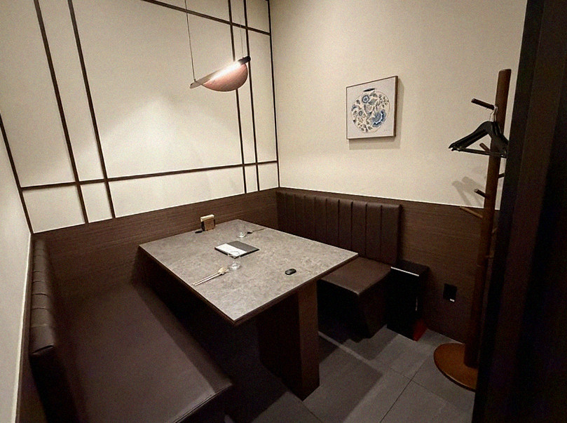 GOWOOGA Gwanghwamun · a private dining room — every table is a private room