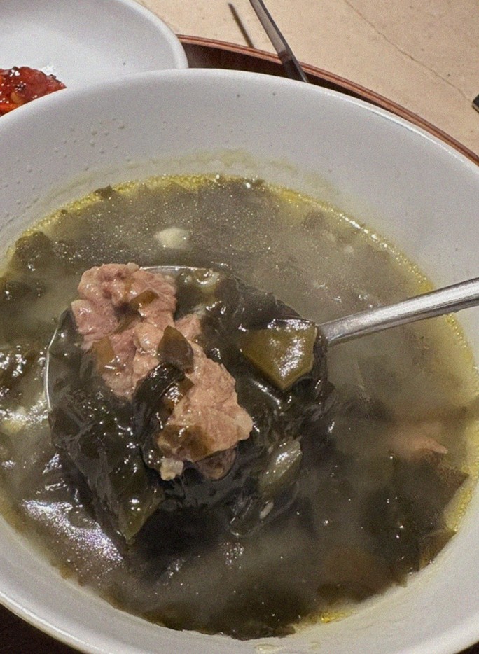 WOOARA Gwanghwamun · a warm soup to finish the course