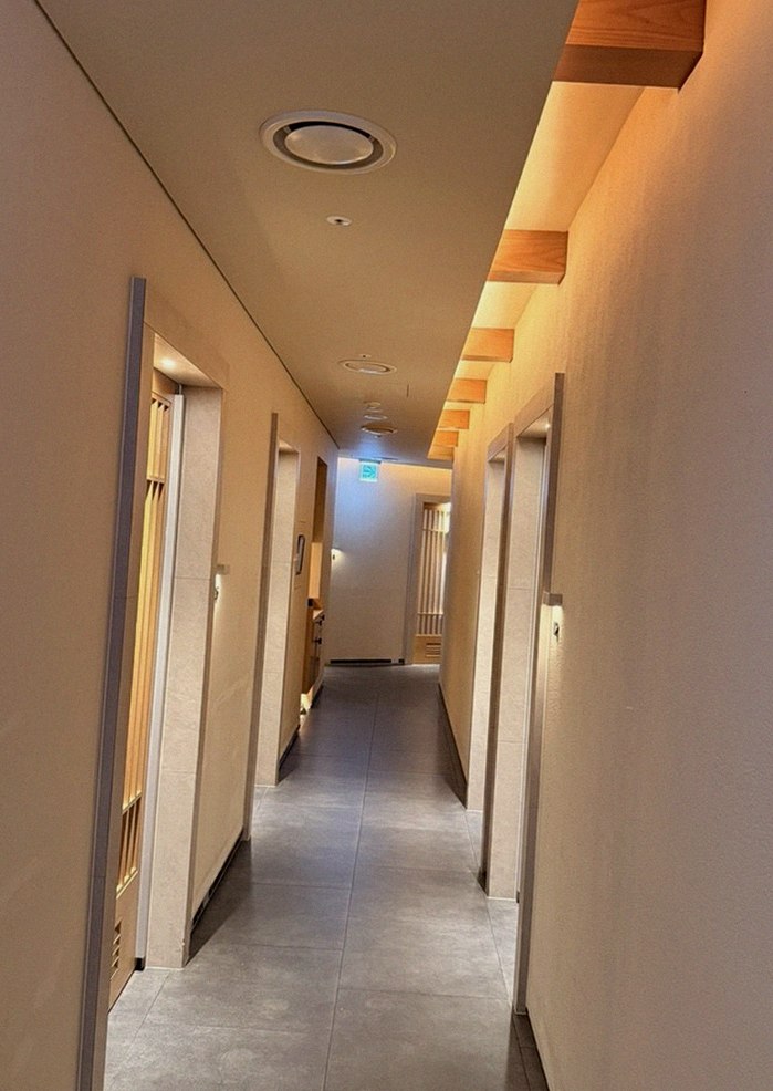 WOOARA Gwanghwamun · a private dining room — every table is a private room