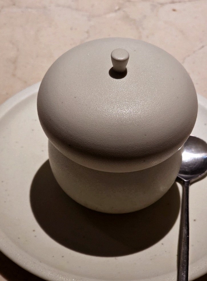 WOOARA Yeouido · a warm soup to finish the course