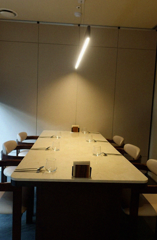 WOOARA Gwanghwamun · a private dining room — every table is a private room