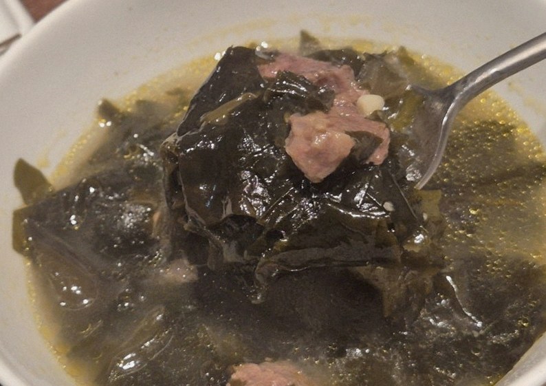 WOOHANA Jonggak · a warm soup to finish the course