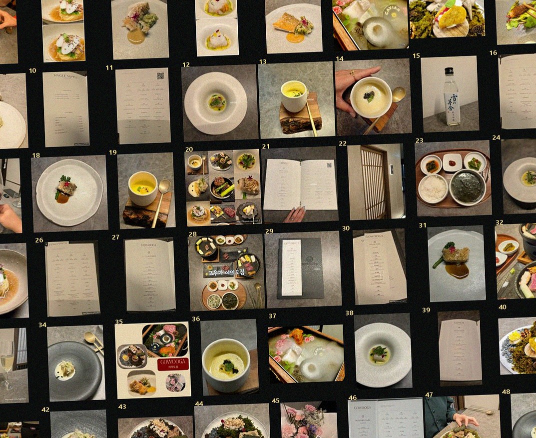 GOWOOGA Yeouido · the full Hanwoo omakase table