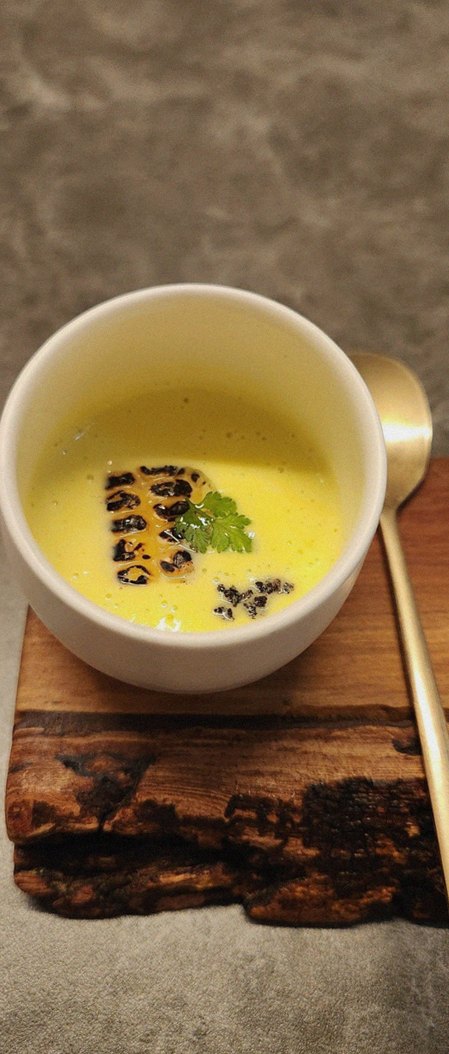 GOWOOGA Yeouido · a warm soup to finish the course