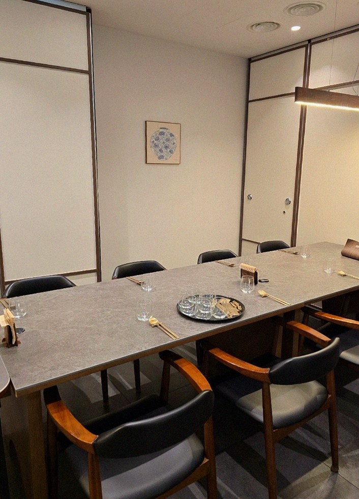 GOWOOGA Yeouido · a private dining room — every table is a private room