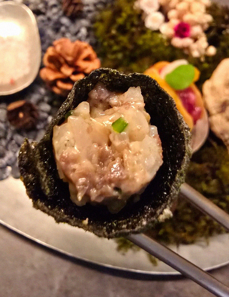 GOWOOGA Yeouido · the rice course with accompaniments