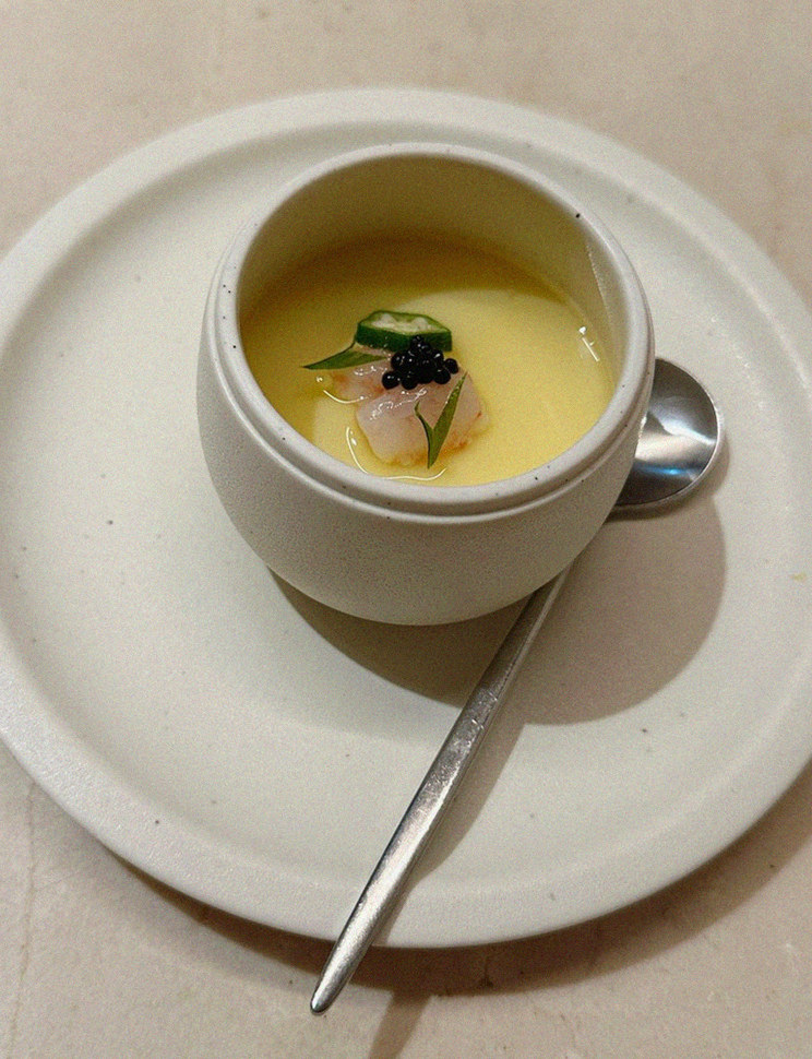 WOOARA Gwanghwamun · a warm soup to finish the course
