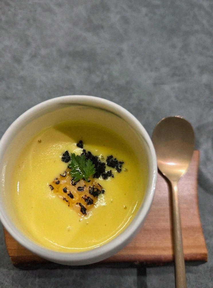 GOWOOGA Gangnam·Yeoksam · a warm soup to finish the course