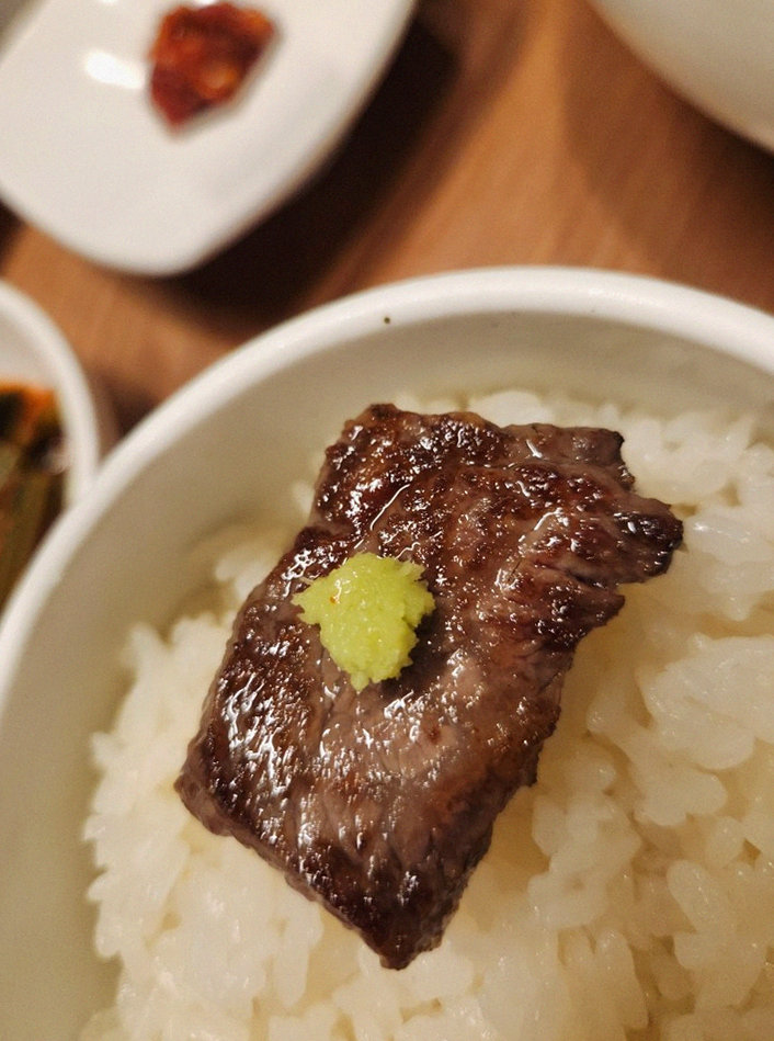 GOWOOGA Gwanghwamun · the rice course with accompaniments