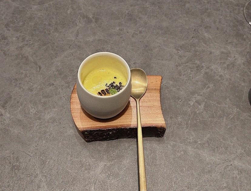 GOWOOGA Yeouido · a warm soup to finish the course