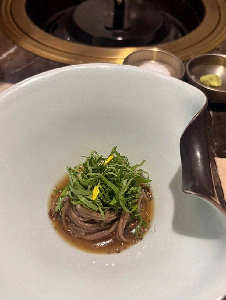 DAEBOJUNG City Hall · a warm soup to finish the course