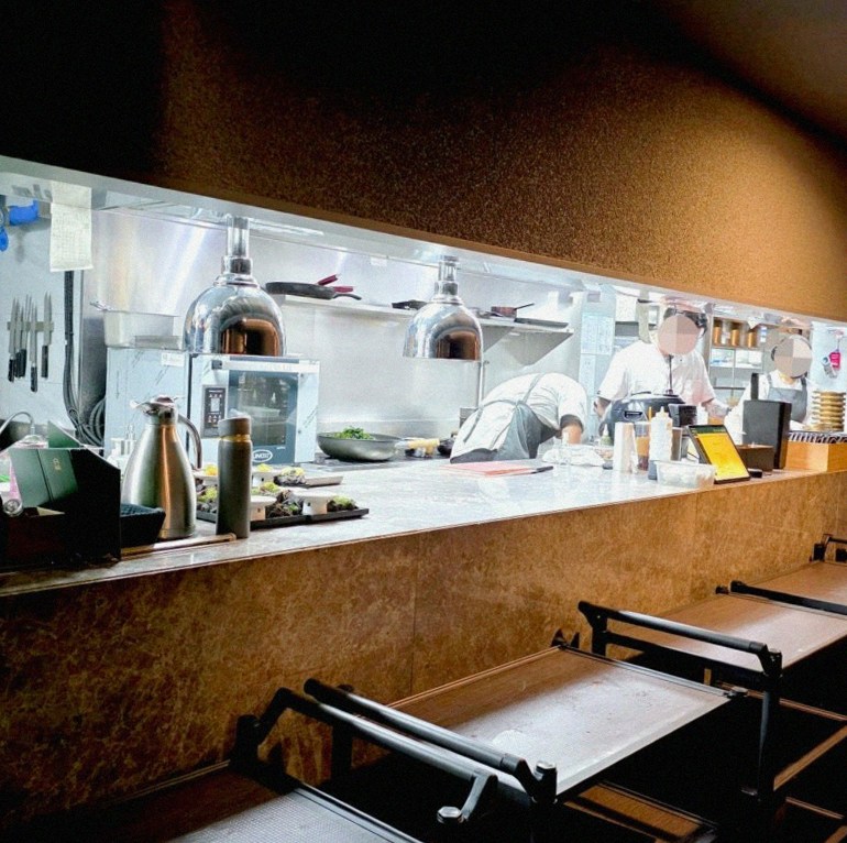 DAEBOJUNG City Hall · the full Hanwoo omakase table