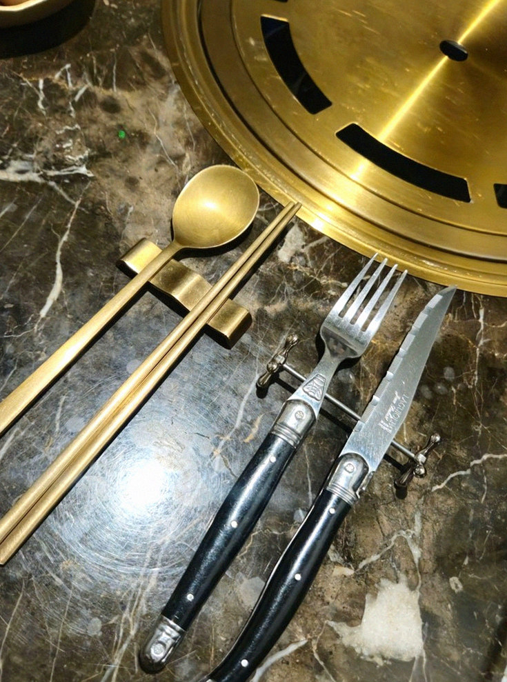 DAEBOJUNG Yeouido · the full Hanwoo omakase table