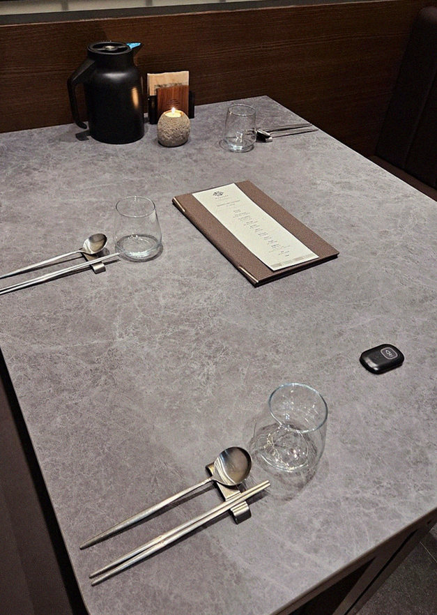 WOOHANA Yeouido · the full Hanwoo omakase table