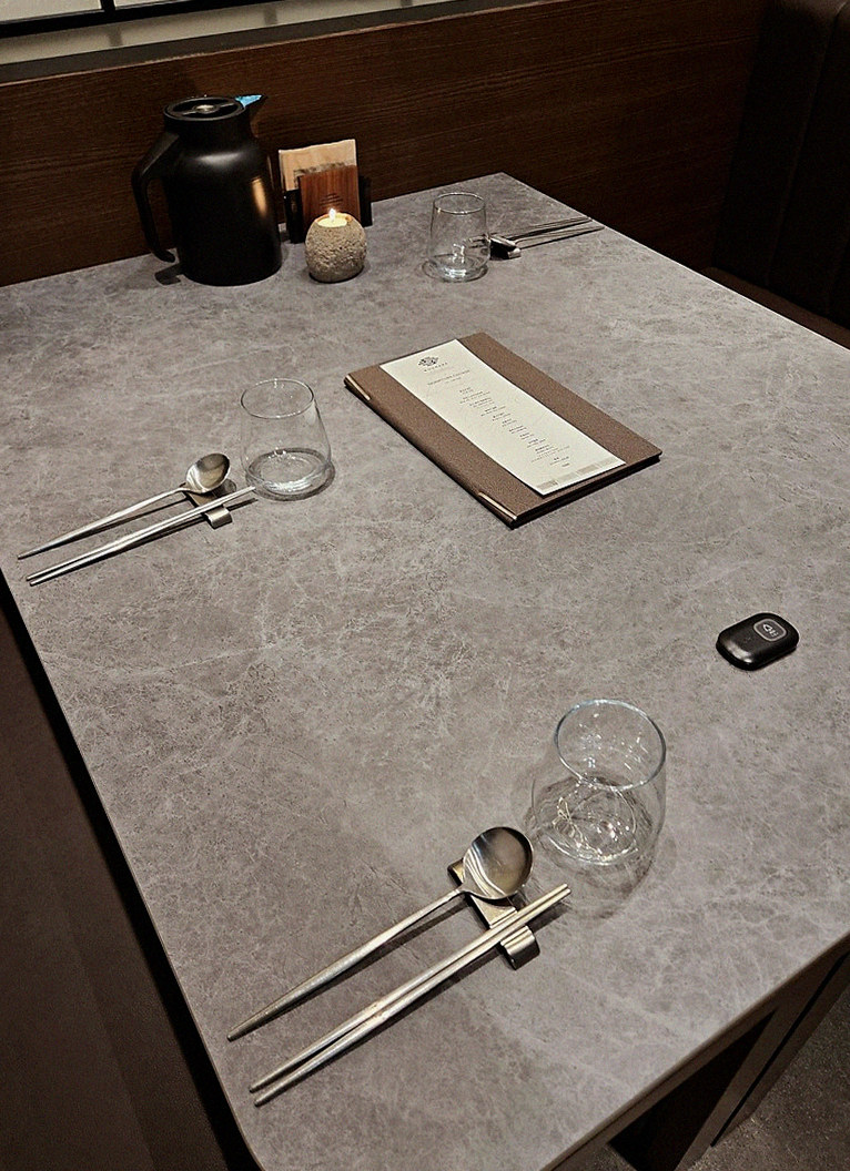 WOOHANA Jonggak · the full Hanwoo omakase table