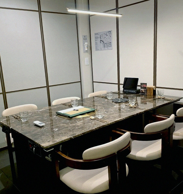 DAEBOJUNG Yeouido · a private dining room — every table is a private room