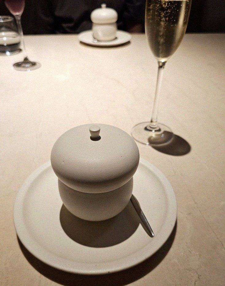 WOOARA Gwanghwamun · a plated course of Hanwoo beef