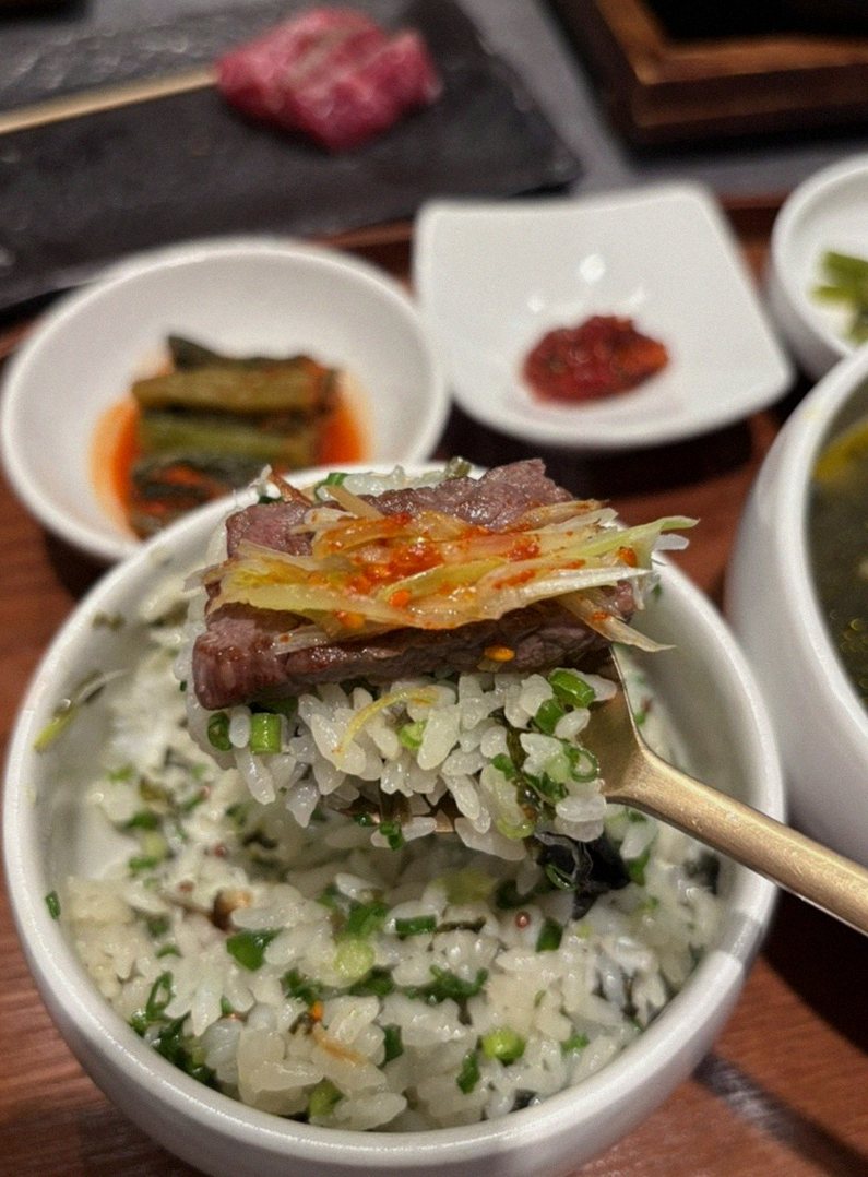 GOWOOGA Gangnam·Yeoksam · the rice course with accompaniments