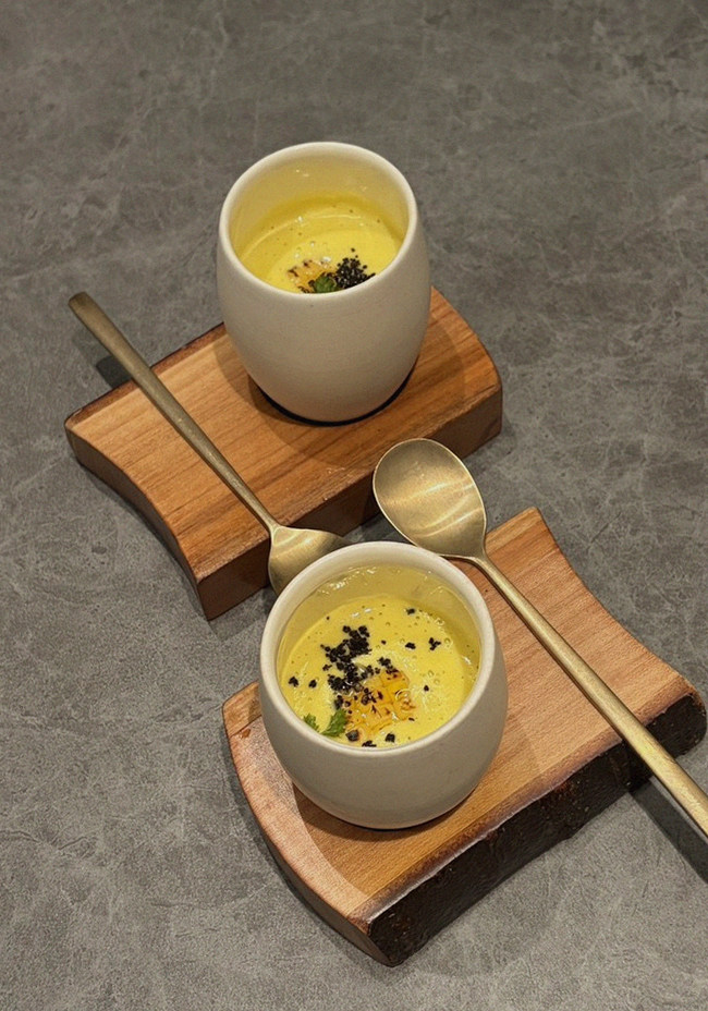GOWOOGA Gangnam·Yeoksam · a warm soup to finish the course