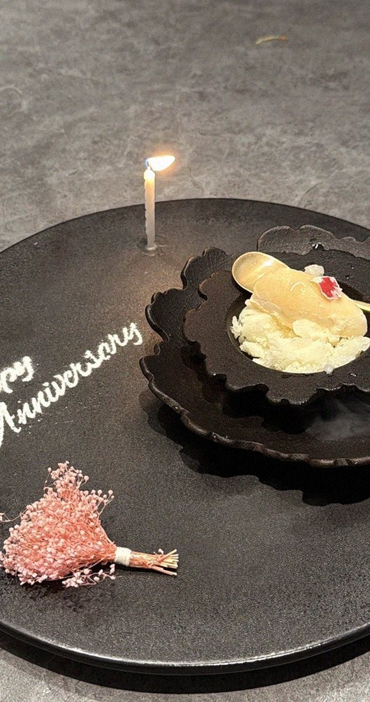GOWOOGA Gangnam·Yeoksam · dessert to close the omakase