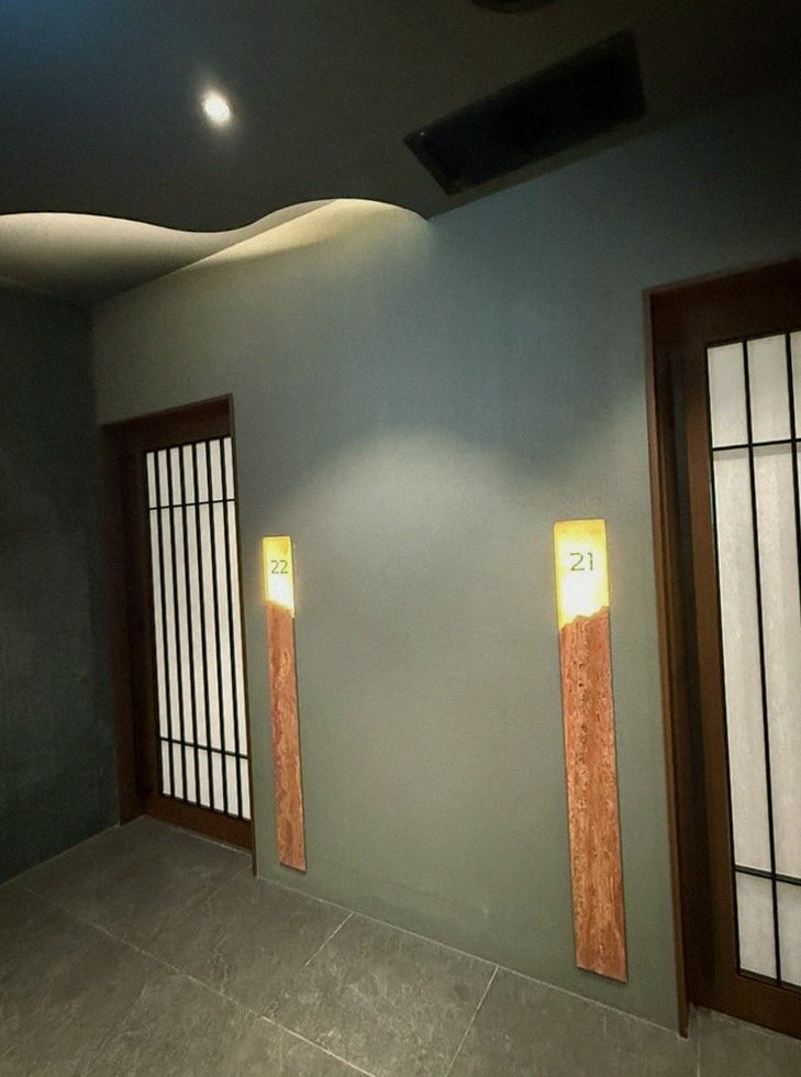 WOOHANA Yeouido · a private dining room — every table is a private room