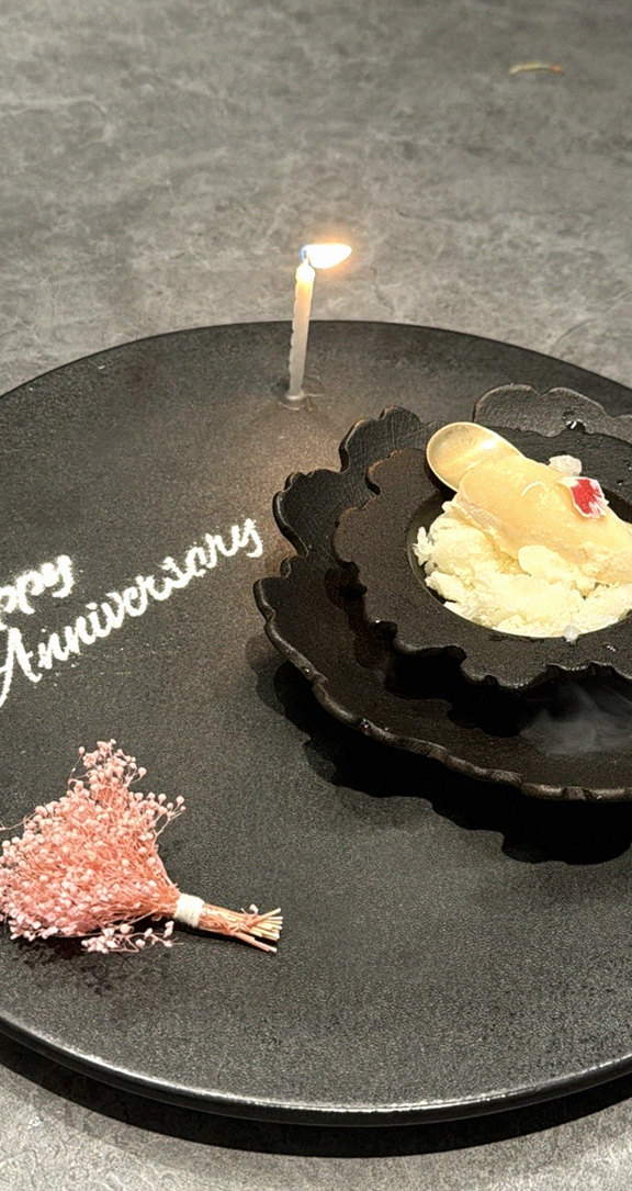 GOWOOGA Gangnam·Yeoksam · dessert to close the omakase