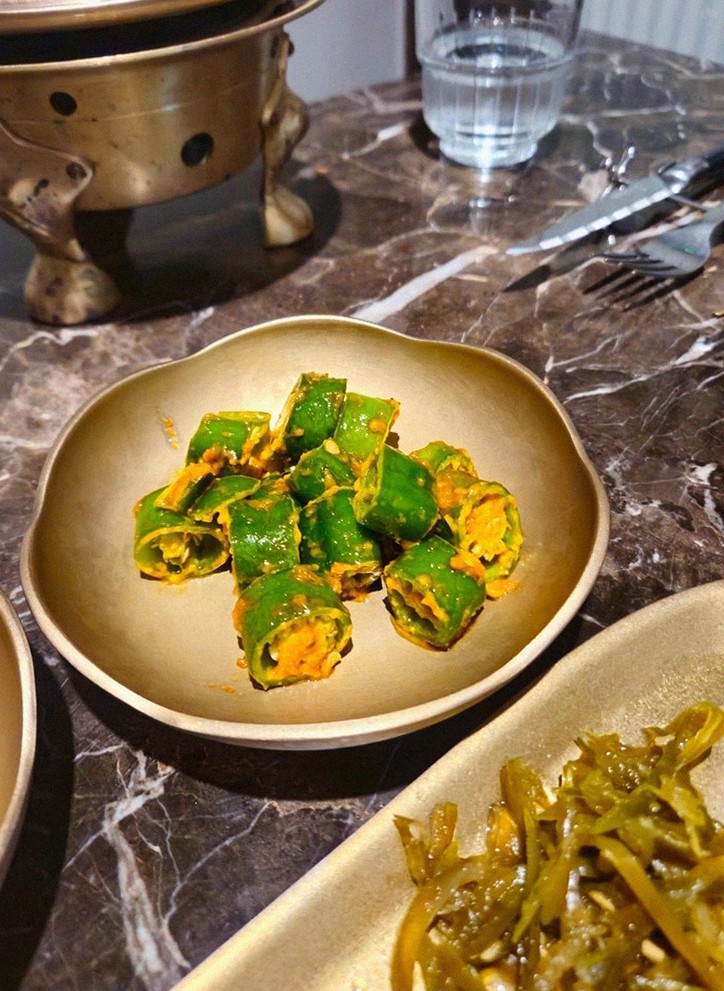 DAEBOJUNG City Hall · assorted Korean side dishes (banchan)