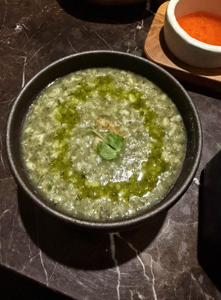 DAEBOJUNG City Hall · a warm soup to finish the course
