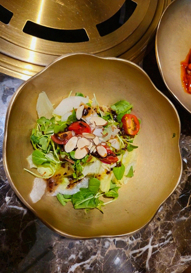 DAEBOJUNG City Hall · fresh Hanwoo beef tartare (yukhoe)