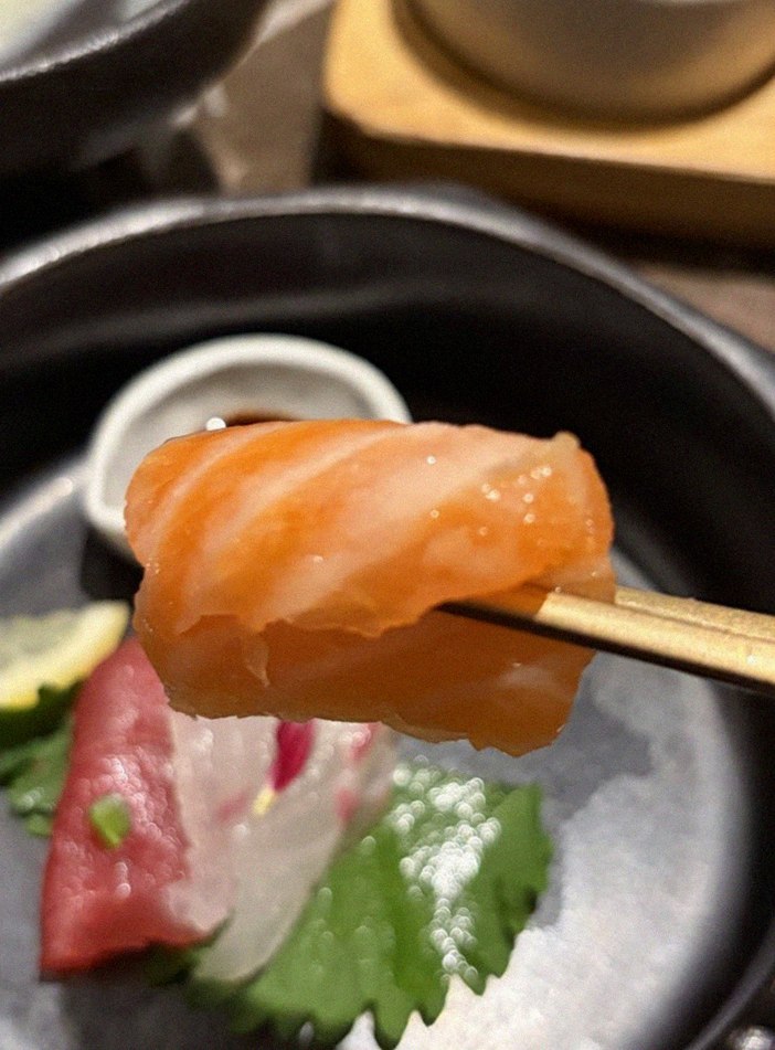 DAEBOJUNG City Hall · seafood course served alongside the beef