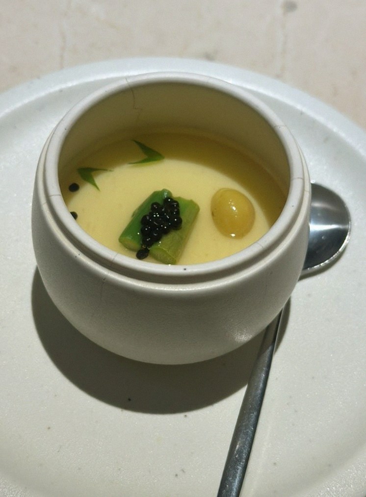 WOOARA Gwanghwamun · a warm soup to finish the course