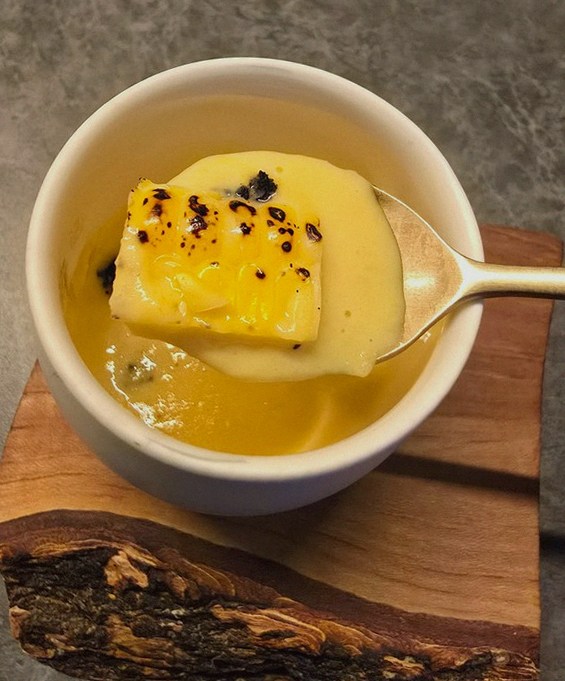 GOWOOGA Yeouido · a warm soup to finish the course