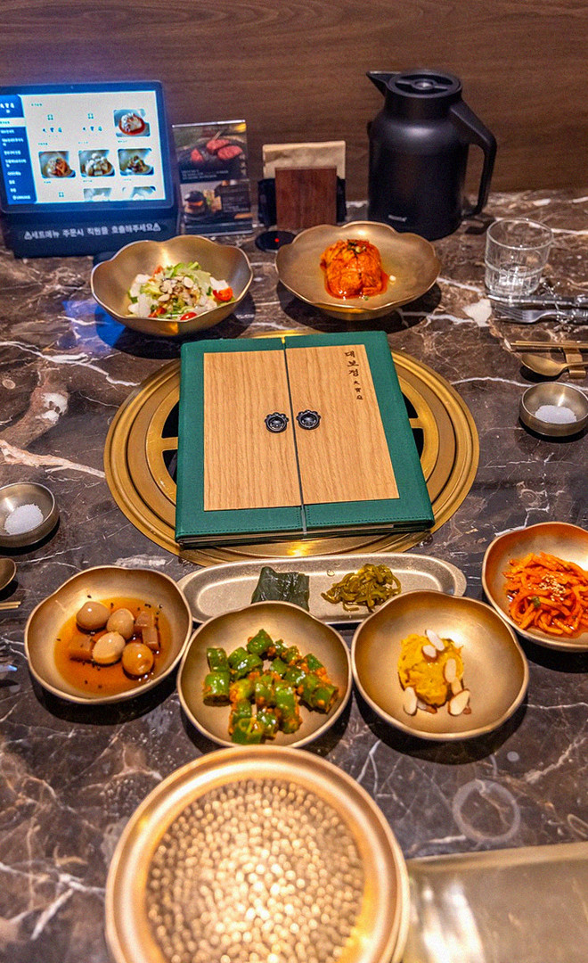 DAEBOJUNG Yeouido · the full Hanwoo omakase table