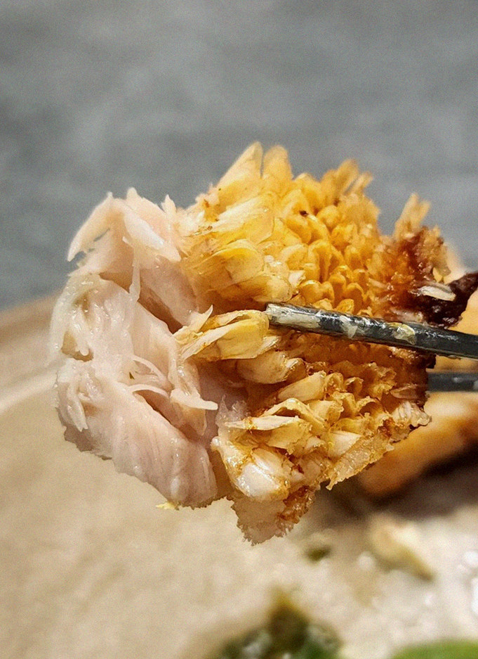 WOOHANA Yeouido · seafood course served alongside the beef