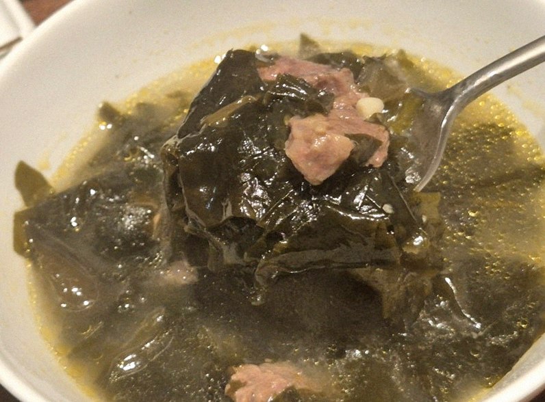 WOOHANA Yeouido · a warm soup to finish the course