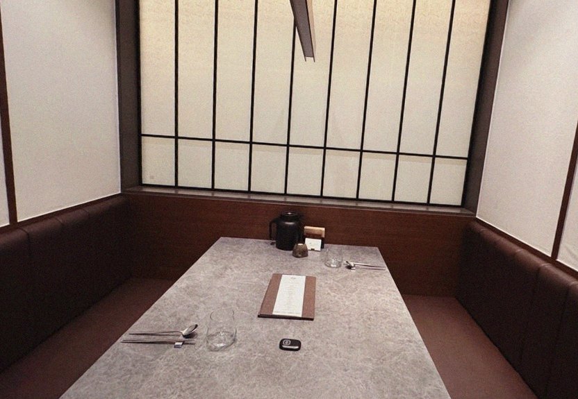 WOOHANA Yeouido · a private dining room — every table is a private room