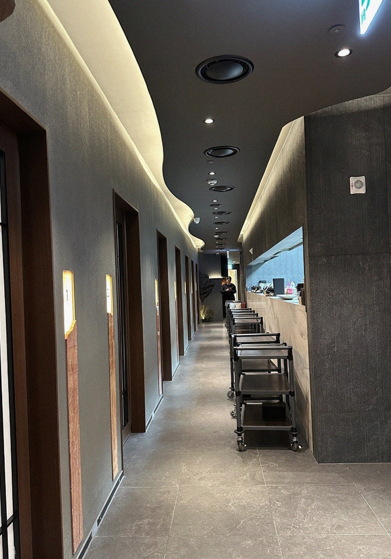 WOOHANA Yeouido · a private dining room — every table is a private room